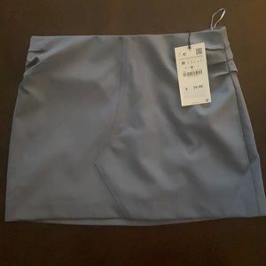 Zara. Blue Mini Skirt. Size M. Never Worn.